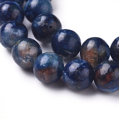 Fili di perline naturali di cianite / cianite / distene&nbsp;G-D0006-C06-6mm-01