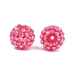 AB-цвет смолы горный хрусталь бисер&nbsp;RESI-S315-14x16-09