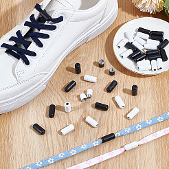 40 pz. 2 connettori a tenditore per fibbia per lacci delle scarpe in alluminio a colonna colorati&nbsp;FIND-PH0024-95