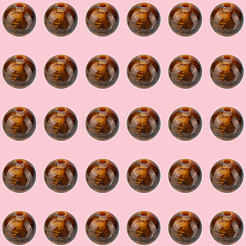 120шт натуральные бусины тигровый глаз&nbsp;G-PA0001-05A