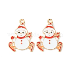 Рождественские эмали сплава подвески&nbsp;ENAM-D047-07G-09