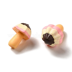 3d украшения из непрозрачной смолы в виде грибов&nbsp;CRES-P033-03