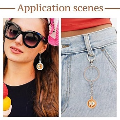 Подвески из непрозрачной смолы 5 шт.&nbsp;FIND-YW0010-04A