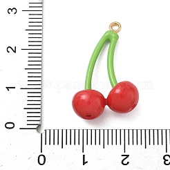 Подвески из эмали и сплава ENAM-F156-03G-02