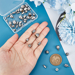 48 шт. 8 наконечника для шнура из нержавеющей стали 201 и 304&nbsp;STAS-UN0047-76