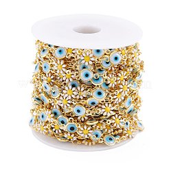 Эмалированные цепи из латуни ручной работы CHC-D031-02G