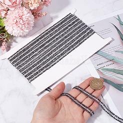 Блестящие стеклянные бусины со стразами и искусственным жемчугом&nbsp;DIY-WH20011-18C