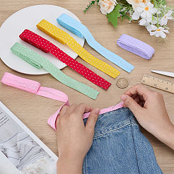 12 м хлопковая лента 6 цветов&nbsp;OCOR-FG0003-21