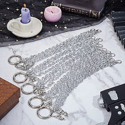 10 шт. 5 стиля бабочка с черепом в тибетском стиле из сплава на ремешке для ботинок цепи FIND-AB00059