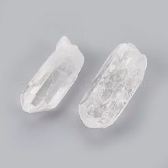 Природный кристалл кварца бусины G-O164-04