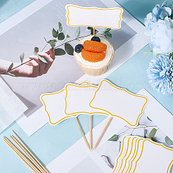 1 набор бумажных фигурок для торта AJEW-SC0003-84B