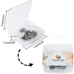 Фурнитура для сережек-гвоздиков из нержавеющей стали 304 STAS-PH0019-27P