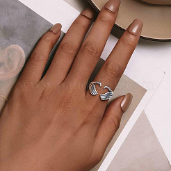 Хеллоуин 925 регулируемые манжеты из стерлингового серебра с открытыми кольцами CH2123