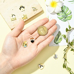 8 шт. 8 стиля эмалевых подвесок из нержавеющей стали 304&nbsp;STAS-CJ0003-38