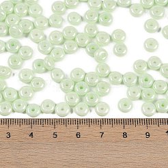 Colori opachi lustro perline di semi di vetro&nbsp;SEED-P008-01C-02