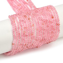 Природного кварца клубники нитей бисера G-C181-B01-01