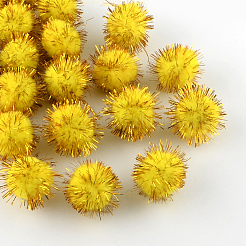 Ручной работы поделок кукла ремесло Pom Pom Pom Pom пряжи шарики&nbsp;AJEW-R046-2.0cm-M