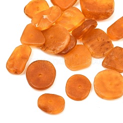 Natürliche orangefarbene Bernsteinperlen&nbsp;G-K426-01
