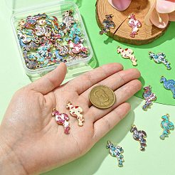 Подвески из сплава с принтом в 40 стилях&nbsp;FIND-CJ0001-96