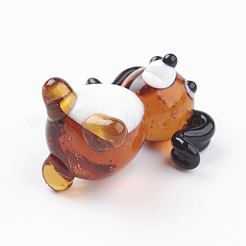 Декор для дома ручной работы щенок в технике лэмпворк&nbsp;X1-LAMP-J084-06