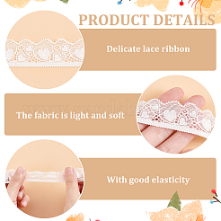 20 ярд нейлоновой эластичной кружевной отделки в форме сердца OCOR-FG0001-90