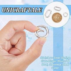 4 шт. 4 стиля пружинных запорных колец из нержавеющей стали 304 STAS-UN0051-09