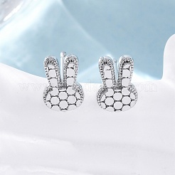 Латунь серьги EJEW-D288-12P