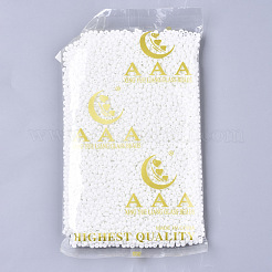 Непрозрачные цвета стеклянные бусины SEED-S040-01A-13