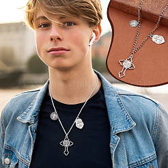 Подвески из сплава в тибетском стиле&nbsp;TIBEP-WR0001-01