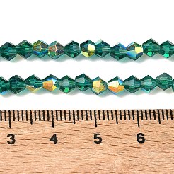 Гальванизируйте прозрачное стекло бисер нитей&nbsp;EGLA-K015-18I