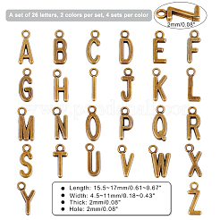 8 комплект подвесок из сплава в тибетском стиле двух цветов TIBE-PH0002-07-NR