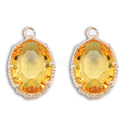 Прозрачные стеклянные подвески k9&nbsp;GLAA-N038-64