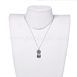 Не тускнеющие подвески из нержавеющей стали 304 NJEW-JN02554