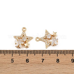 Латунные микро проложить кубического циркония подвески&nbsp;KK-K407-07G