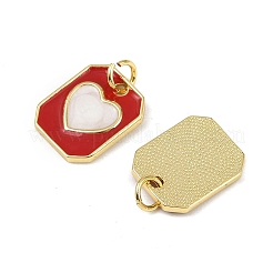 Латунь эмаль подвески&nbsp;KK-I358-013G