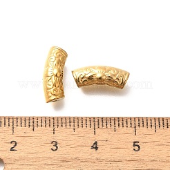 Ионное покрытие (ip) 304 нержавеющая сталь изогнутые трубки бусины STAS-I321-26G