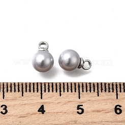 Abs Kunststoff-Perlenimitationen&nbsp;FIND-H052-01C-02P