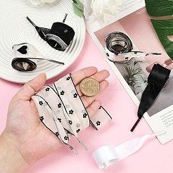 6 пара шнурков из полиэстера 6 видов&nbsp;AJEW-SP0003-09