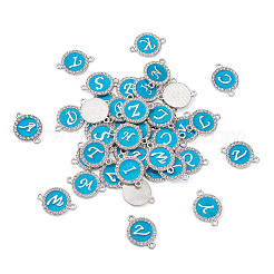 26 буквы сплав эмаль звенья соединители&nbsp;ENAM-TA0002-19B