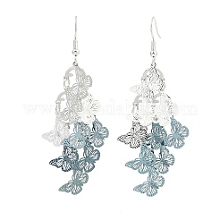 Серьги-бабочки из нержавеющей стали 430&nbsp;EJEW-A137-02P-01