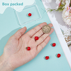 6шт латунные эмалированные подвески&nbsp;KK-BC0015-02