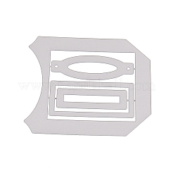 Наклейка рамка из углеродистой стали умирает трафареты&nbsp;LS-DIY-F032-07