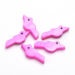 Бусины из натуральных пресноводных ракушек SHEL-Q008-87