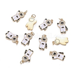 Кулоны из латуни с прозрачным фианитом&nbsp;ZIRC-F120-068G