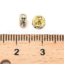 316 chirurgische Edelstahl-Strass-Abstandsperlen&nbsp;STAS-L285-001G-02-1