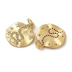 Латунные микро проложить кубического циркония подвески&nbsp;KK-P308-79G