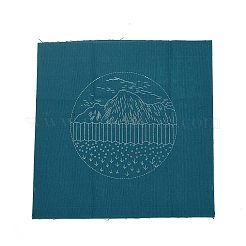 Набор для вышивки цветов и гор своими руками DIY-O021-12B