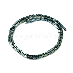 Гальванизировать немагнитных синтетический гематит бисер пряди G-I175-09F