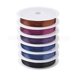 Filo di rame 2,5m - Filo di rame puro al 99,9% per l'elettrocultura, il giardinaggio e la cura delle piante - Include attrezzo per avvolgere e 6 stecche rotonde