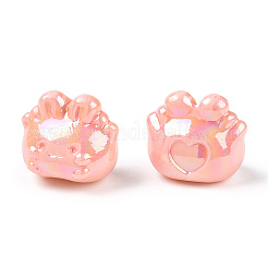 Цвет AB покрытием акриловые бусины PACR-N015-06